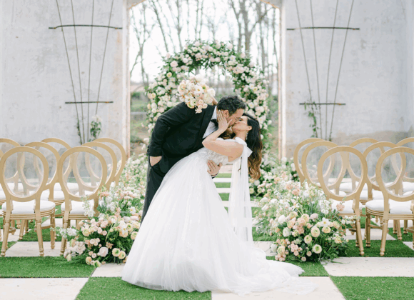 Un mariage entre élégance et délicatesse