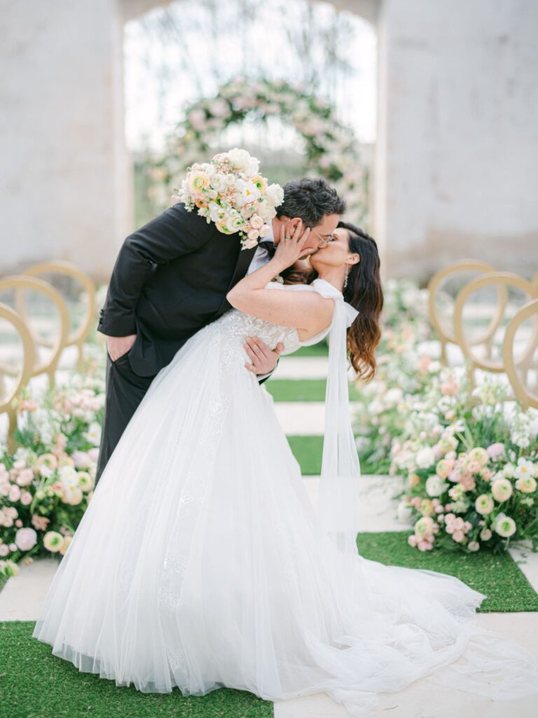 Château de Laurentie - mariés cérémonie de mariage