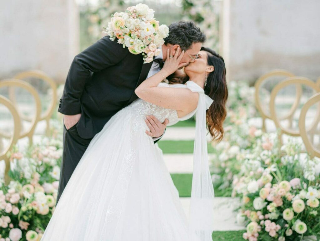 Château de Laurentie - mariés cérémonie de mariage