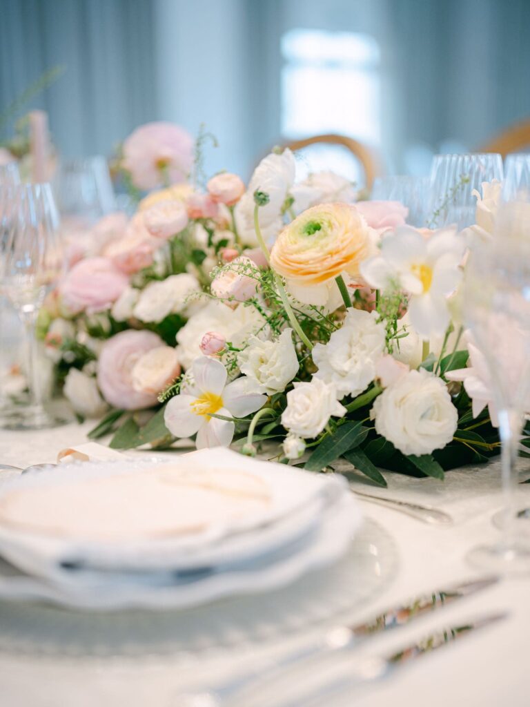 Château de Laurentie - table et décoration de mariage