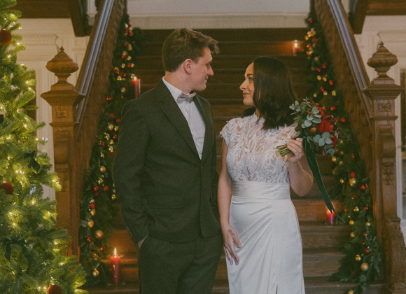 Un mariage de Noël au château