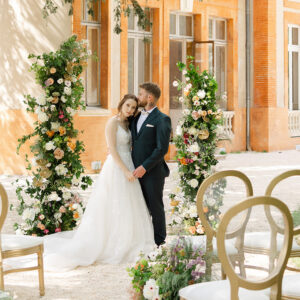 Inspiration mariage : romance contemporaine au Château de Laurentie