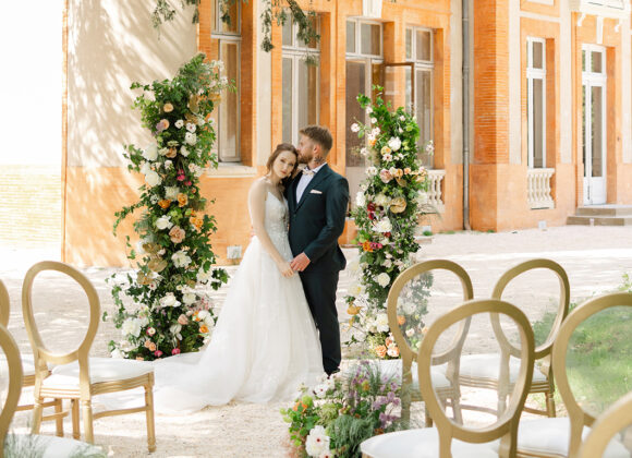 Inspiration mariage : romance contemporaine au Château de Laurentie